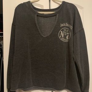 Jack Daniels Crop Sweater